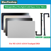 A3113 Touchpad New Original For MacBook Air Retina M3 A3114 Trackpad Cable Midnight Blue Starlight Gold Space Grey Silver 2024