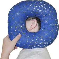 For Side Sleepers Pillow with an Ear Hole New Ear Guard Piercing Pillow for CNH and Pain Ear Inflammation Pressure Sores