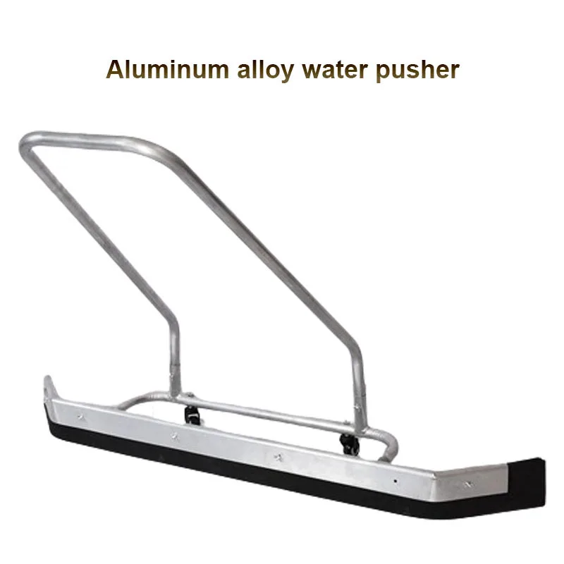 Household Multipurpose 360° Water Pusher Aluminum Alloy Floor Scraper Indoor/Outdoor Tennis Court Basketball Court Ground Wiper