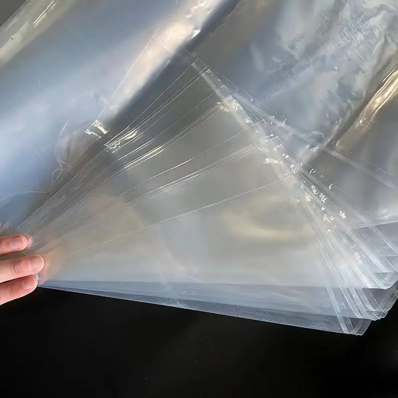 Thicken Anaerobic Fermentation Feed Bag 7‑Layer Co‑extruded Film With One Way Air Release Valve Silage Storage Pouch Reusabl