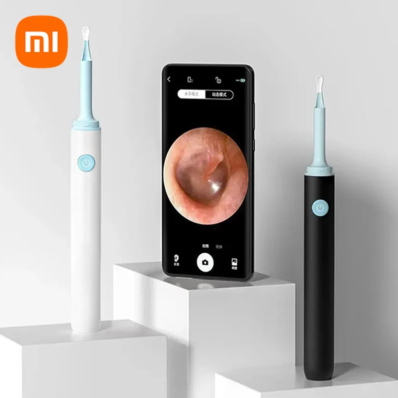 

Умный визуальный пробоотборник ушей Xiaomi SUNUO, беспроводной светящийся пробоотборник с камерой, HD зеркало, эндоскопический очиститель здоровья