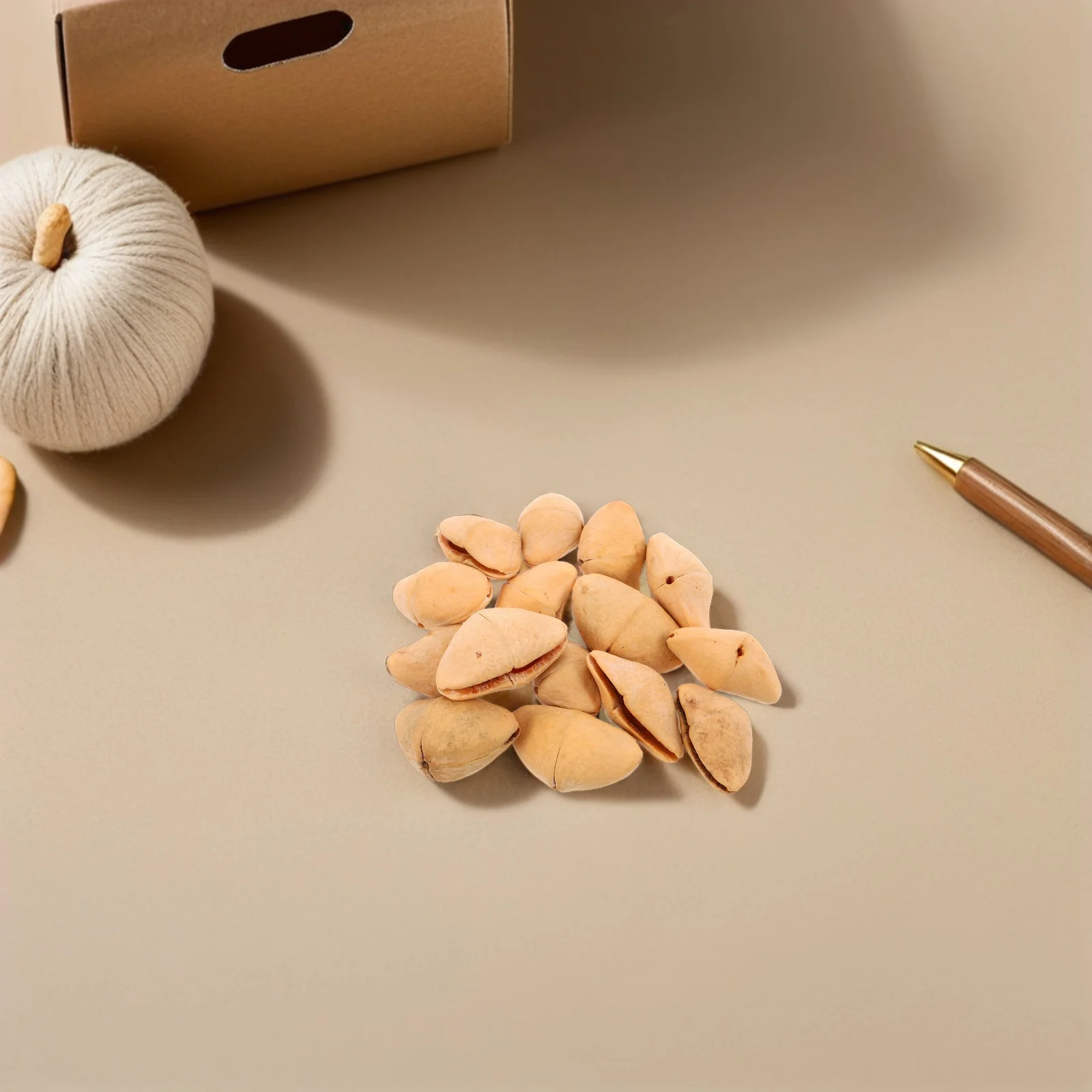 

15Pcs Natural Nutshell Charms for Wind Chimes - DIY Hanging Pendants Crafts Repair Parts Fittings Rustic Decor