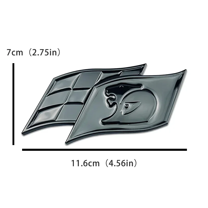 3D Metal Car Front Hood Grille Emblem for Holden Race Flag Logo Captiva Barina Monaro Statesman Torana Auto Body Bagde Sticker