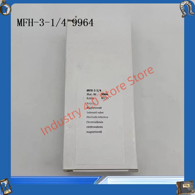 

Трехходовой электромагнитный клапан MFH Tiger Valve G1/4 с резьбовым соединением MFH-3-1/4 9964, новый в упаковке