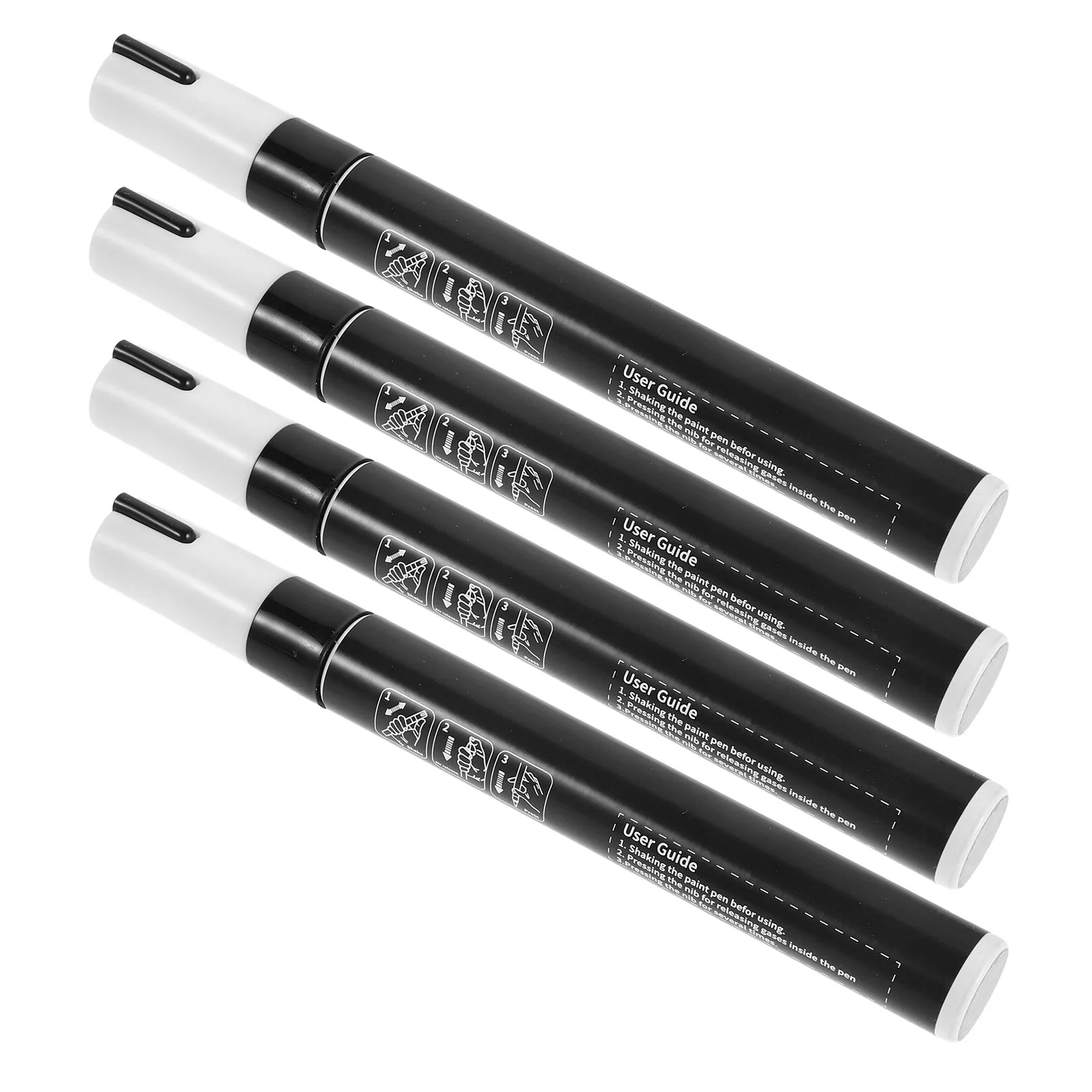 

4Pcs Weatherproof Stone Marking Pens Based Paint Marker Headstone Repair Pen Waterproof Uv Resistant Tombstone