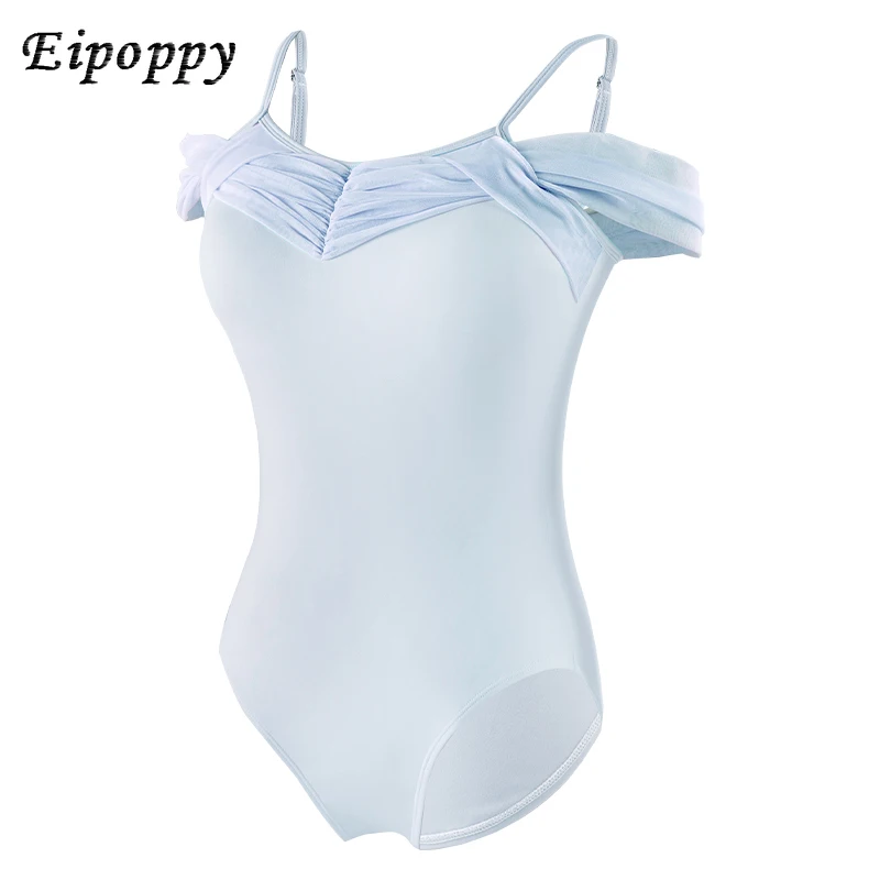 Leotardos de Ballet para mujer, camisola ajustable, monos de baile elegantes para adultos, leotardos de gimnasia, leotardos de baile de Ballet