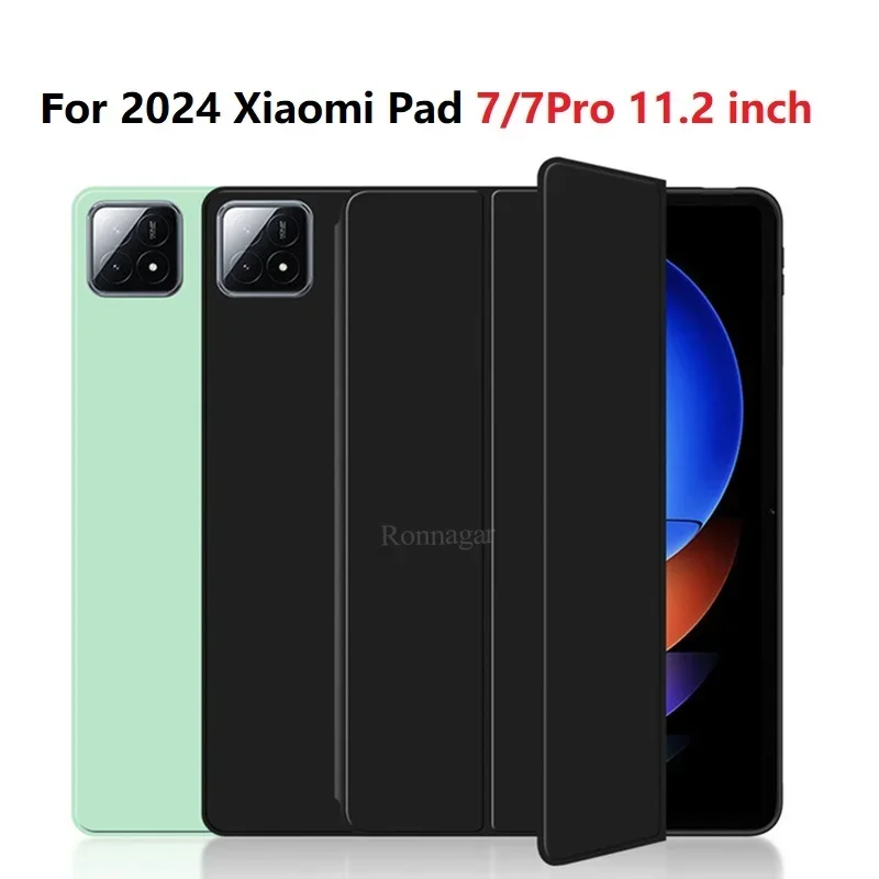 

Умный магнитный складной чехол для Xiaomi Pad 7 11.2"/Pad 7 Pro/Mi Pad 7 2024 года