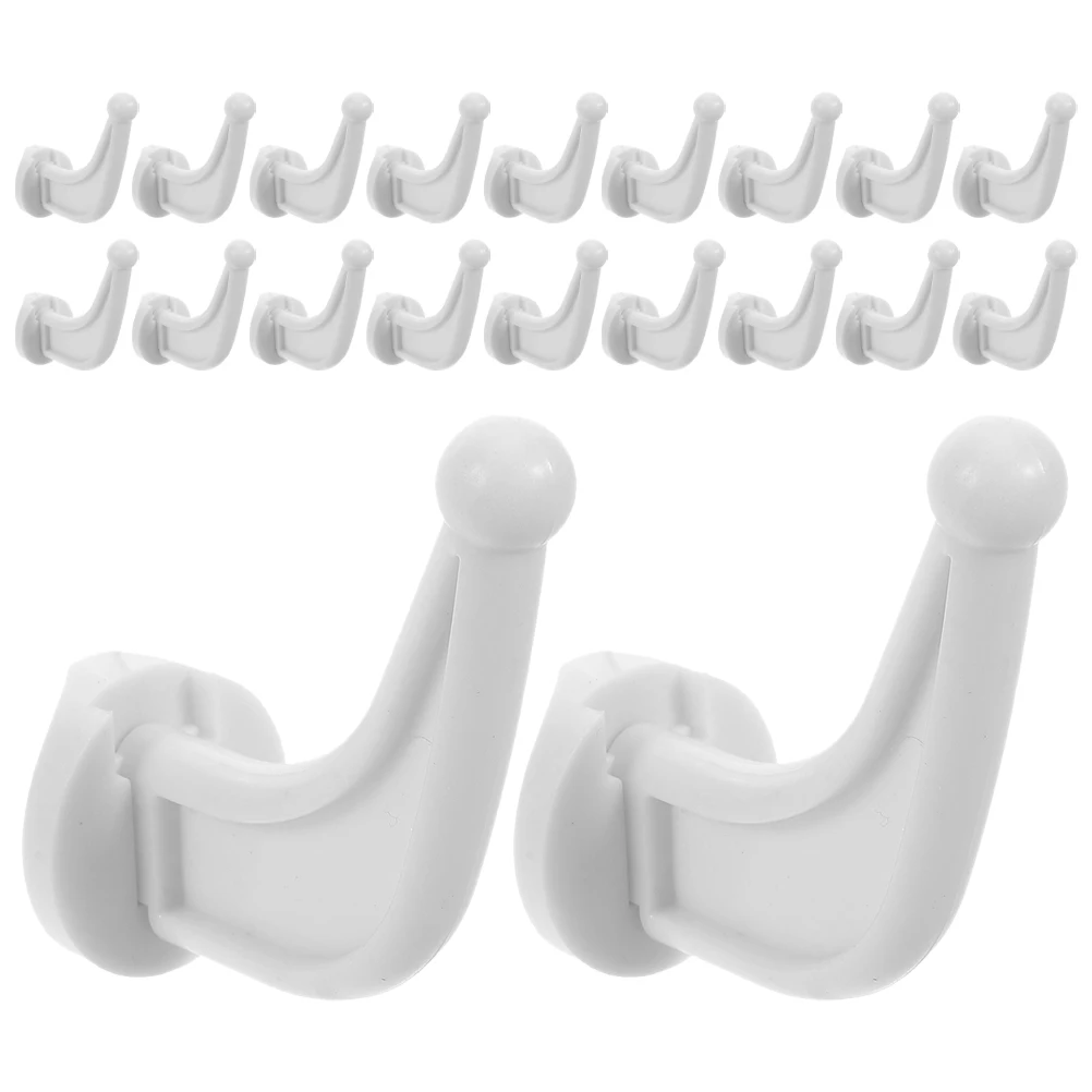 

20 Pcs Radiator Clothes Rack Hook Heavy Duty Hanger Decorative Hooks for Hanging Things Hat Towel Holder