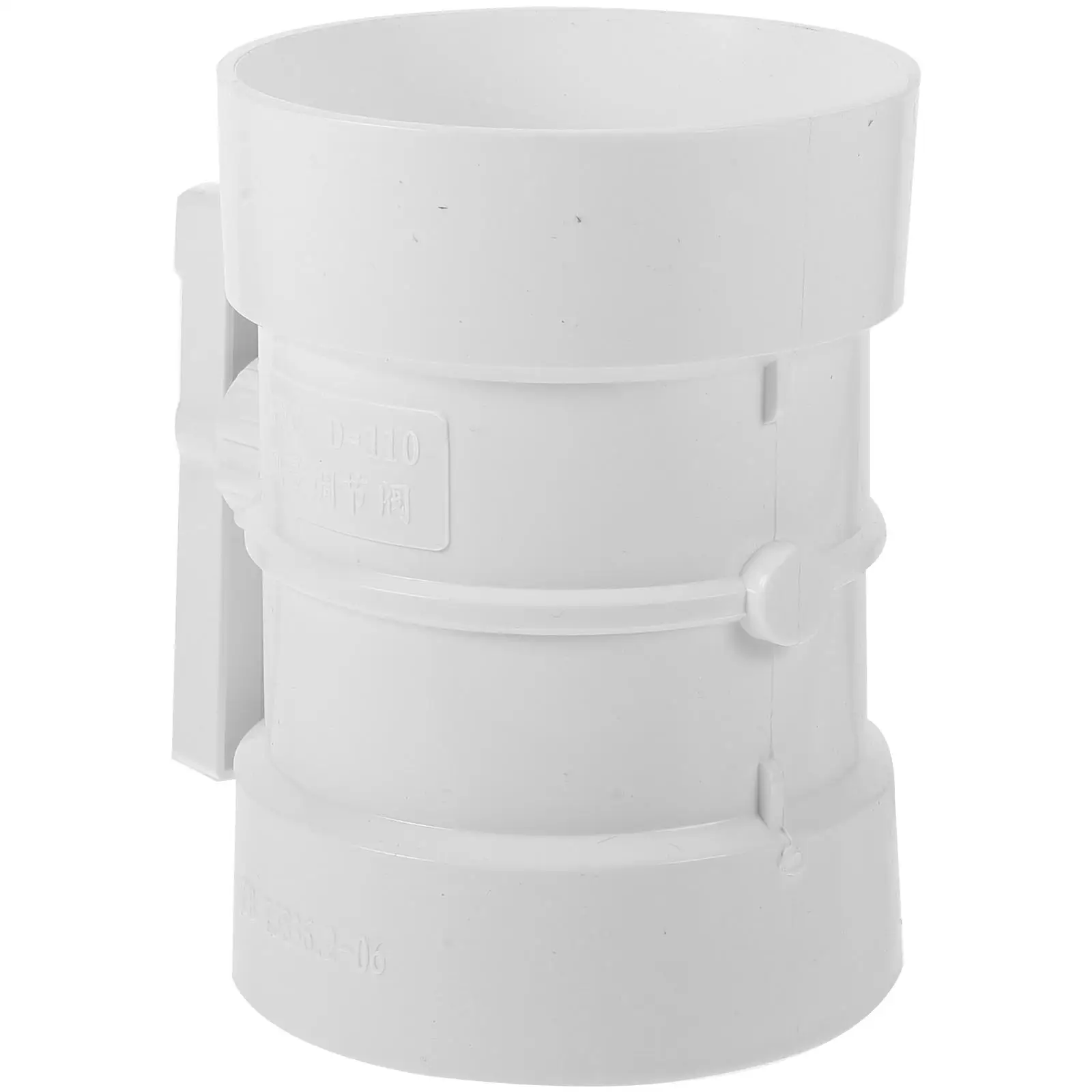 

Control Valve 110mm PP Duct Hvac Manual Damper Ventilation Tube Acid Alkali Resistant Flexible Operation Low Noise