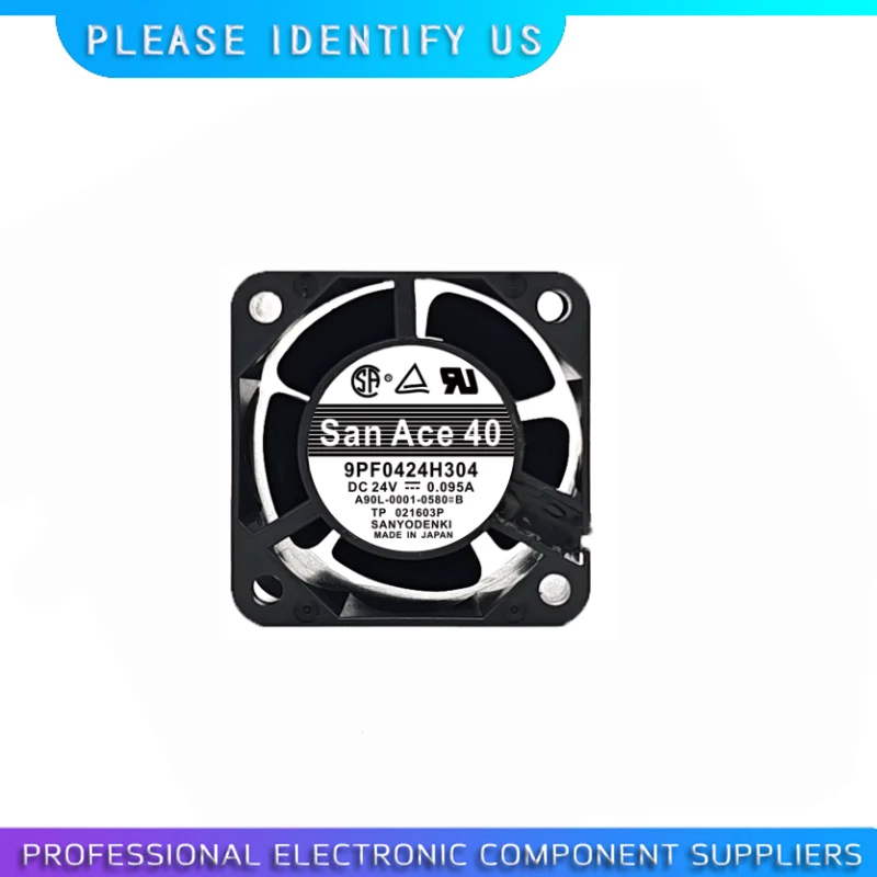 

9PF0424H304 DC 24В 0.095А A90L-0001-0580 # Вентилятор охлаждения B 4CM
