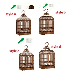 Luxury Bird Cage Large Parrot Stand Cage Parrot Birdcage Portable Pet Cage for Cockatoos African Grey Macaw Finches Cockatiels