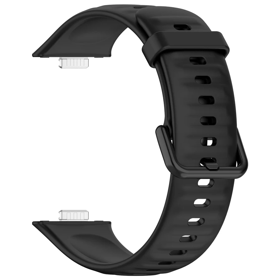 Красочный ремешок с пряжкой для Huawei Watch Fit 3/4/4 Pro, сменный мягкий силиконовый спортивный браслет для Huawei Watch Fit 3 4, ремешок