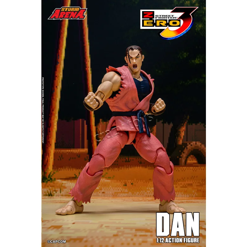 

In Stock Original Storm Arena Street Fighter Alpha 3 Dan Spot Animation Customized Gift Collection