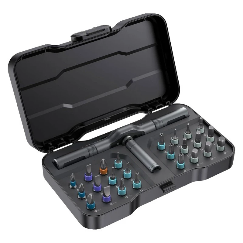 

New 24-piece batch set Precision screw batch set Multifunctional handle