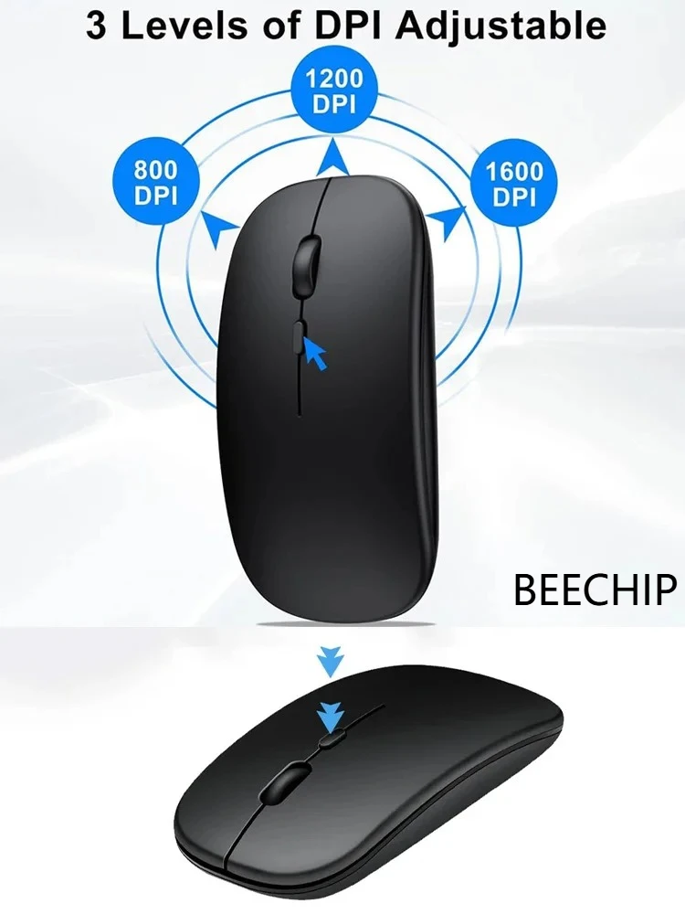 Silent Bluetooth Mouse Marcaron Computer Laptop Optical Mouse Wireless for iPad Samsung Xiaomi Lenovo Tablet Universal Mice