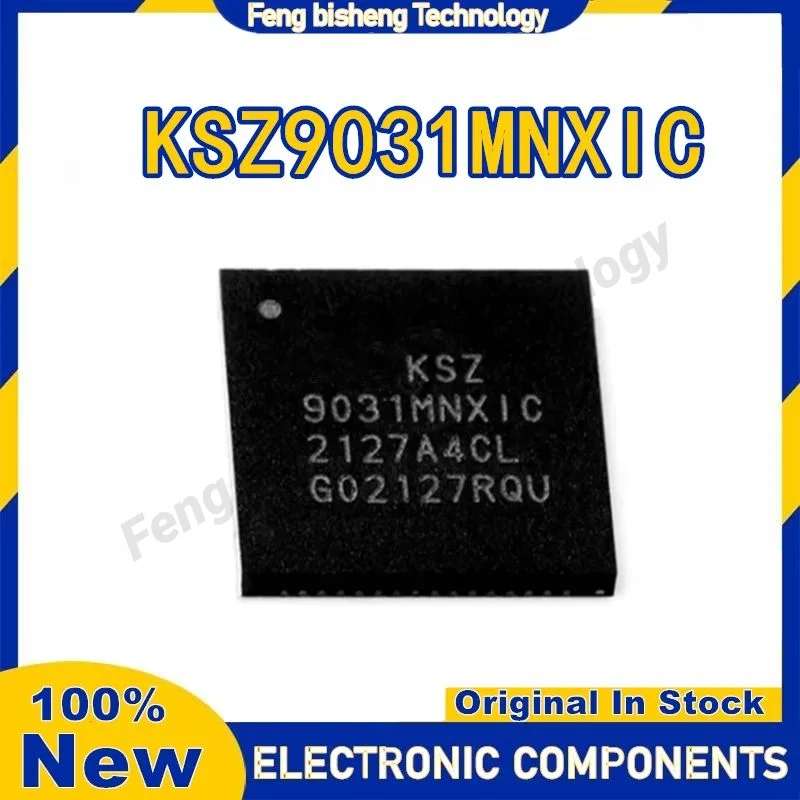 

5PCS KSZ9031 KSZ9031MNXIC QFN48 MICORHCIP 100% New and Original