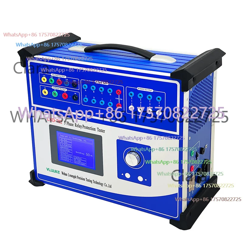 VLUUKE  LND-702 Three-phase Microcomputer Electronic Relay Protection Tester High Precision IP65