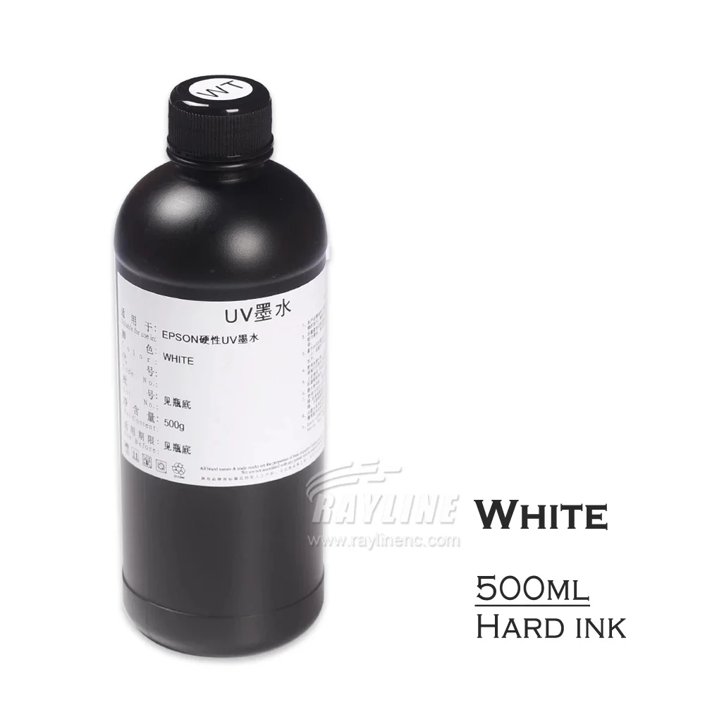 250ml 500ml UV Hard Ink for Epson R1390 R1900 T50 L805 L800 L1800 For DX4 DX5 DX6 DX7 DX10 TX800 XP600 Print Head Hard Ink