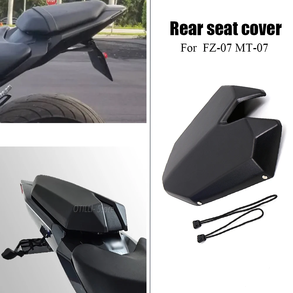 

For Yamaha FZ-07 MT-07 2014 2017 2015 2016 Motorcycle black Rear Seat Cowl Fairing Tail Cover accessory