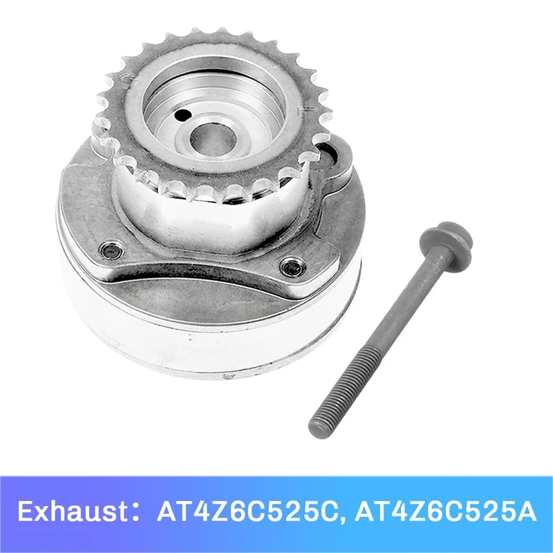 

Exhaust Camshaft Adjuster Gear AT4Z6C525C, AT4Z6C525A For Ford Lincoln Mustang Taurus Navigator Edge F-150 3.5