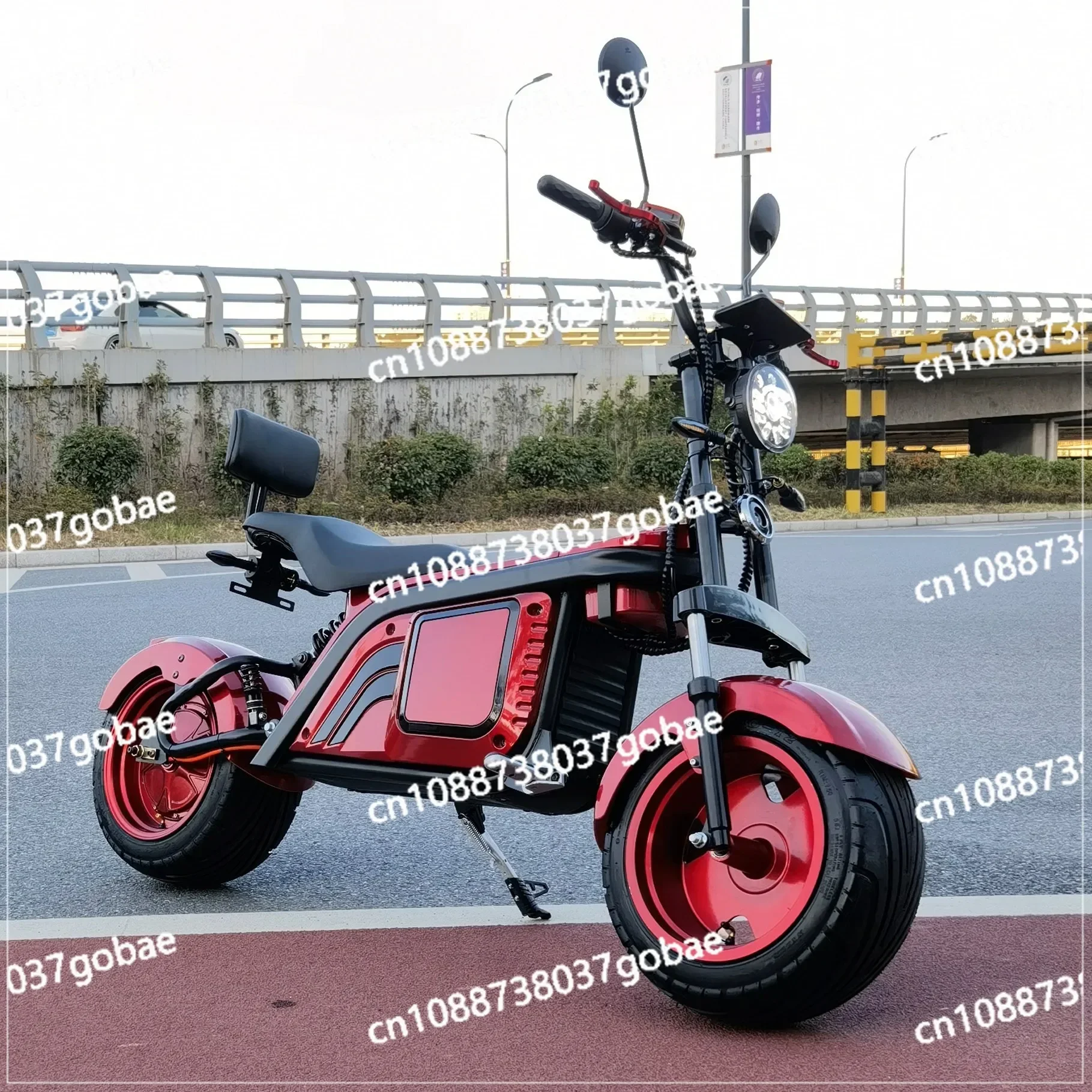 electric car, adult scooter, two-wheeled  motorcycle