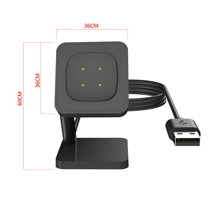 Desktop Stand Charger USB Charging Cable Dock Charge Adapter Holder For Google Pixel Watch 3/2 Smart Watch3 Watch2 Accessories