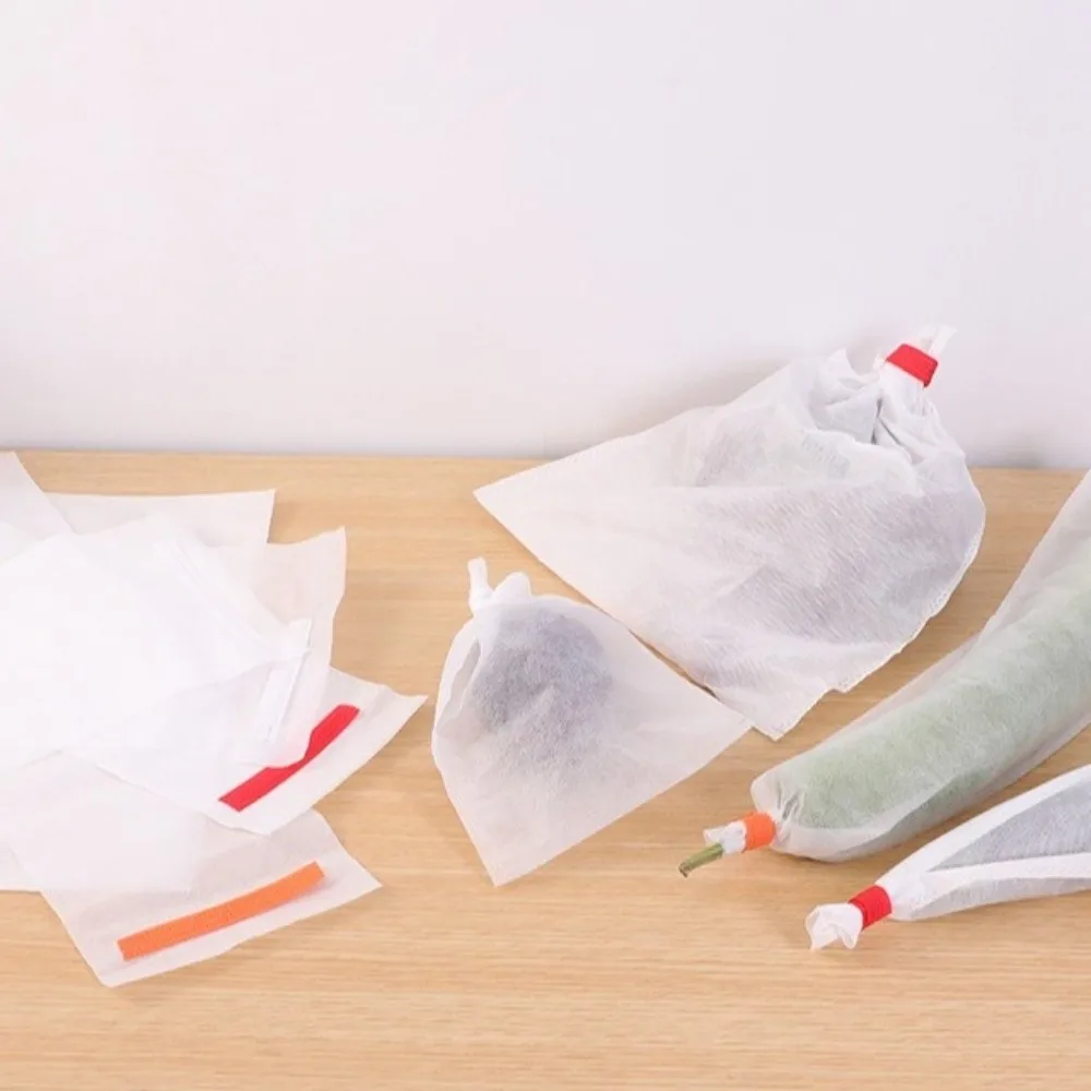 100Pcs Non-woven Fruit Protection Bags Anti-bird Breathable Nursery Bags Anti-sun Corrosion-resistant Plant Grow Bags view 4