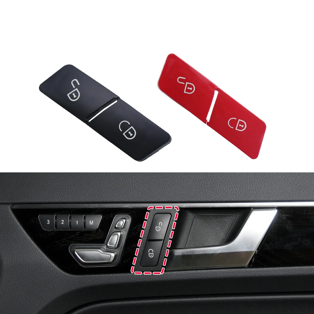 Car Left Right Door Lock Switch Button Replacement For Benz A B C E GLK Class W204 W212 X204 ML GL GLE GLS W166 W463 W156 W176