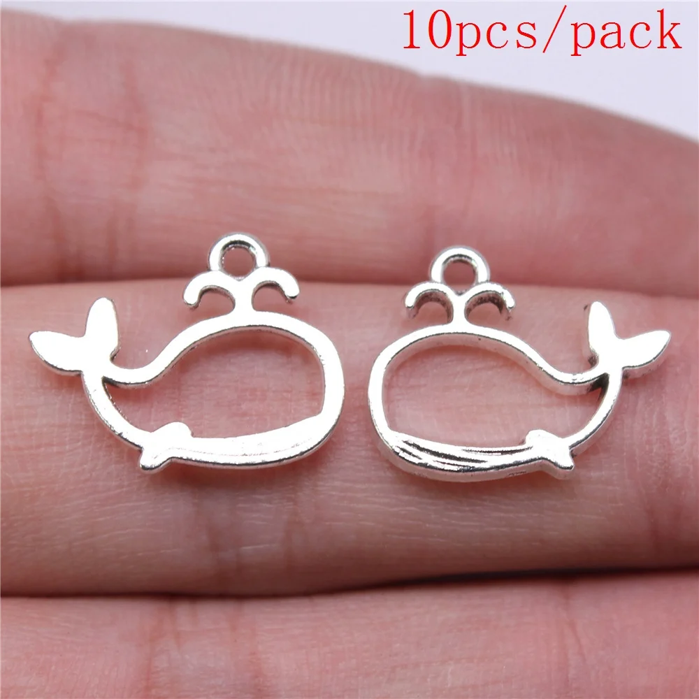 Bulk Charms For Jewelry Making Kit Pendant Diy Jewelry Accessories Whale Charms