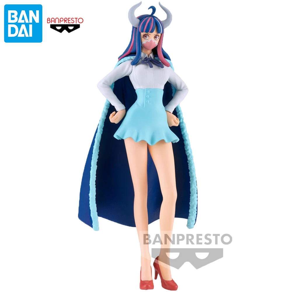 Original Banpresto The Grandline Lady One Piece Ulti 160mm Desktop Ornaments Collectible Figure Anime Action Toy Gift for Kid