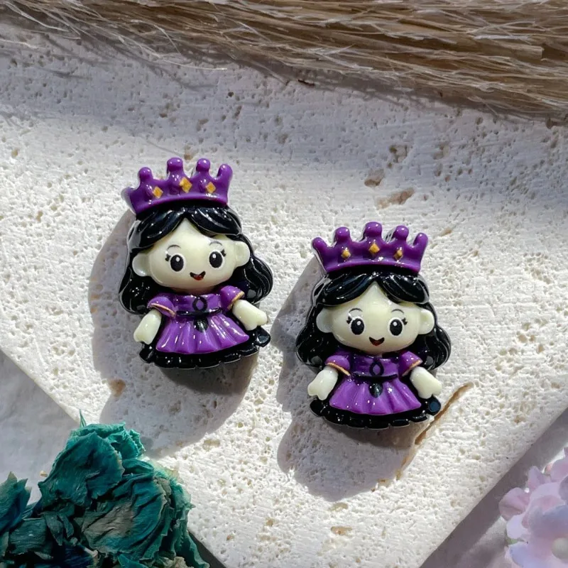 100Pcs Halloween Resin Flatback Cabochons, DIY Craft Accessories for Phone Case & Earrings