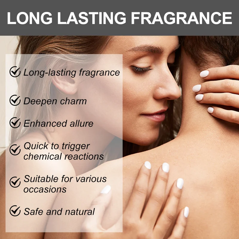 Roxelis Men's Cologne Naturally light fragrance releases charm and freshness, a portable atmosphere perfume for men on dates view 3