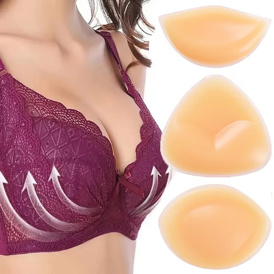 

Push Up Silicone Bra Inserts Pads Gel Bra Pads Invisible Breast Enhancer Lift Up Clear Breast Pads For Swimsuits Bikini