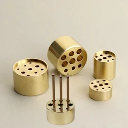 YXY Copper Alloy Incense Holder 5 / 6mm Tibetan Incense Burner Metal for Incense Sticks Mini Home Fragrance Products