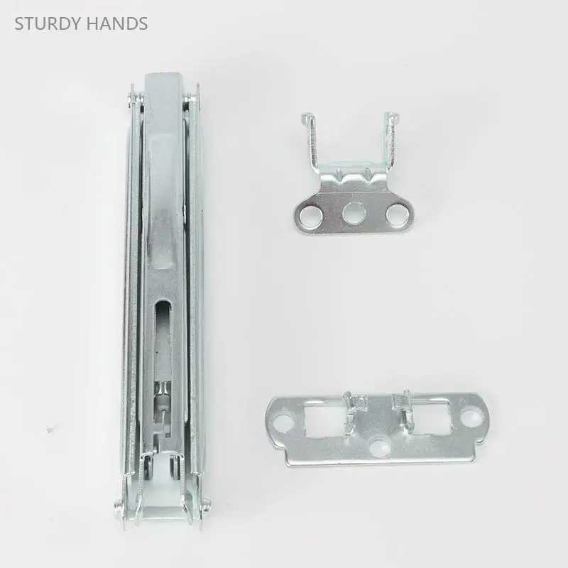 2PCS carbon steel learning and drawing table top adjuster angle adjustment hinge lifting frame slide rail hardware accessories