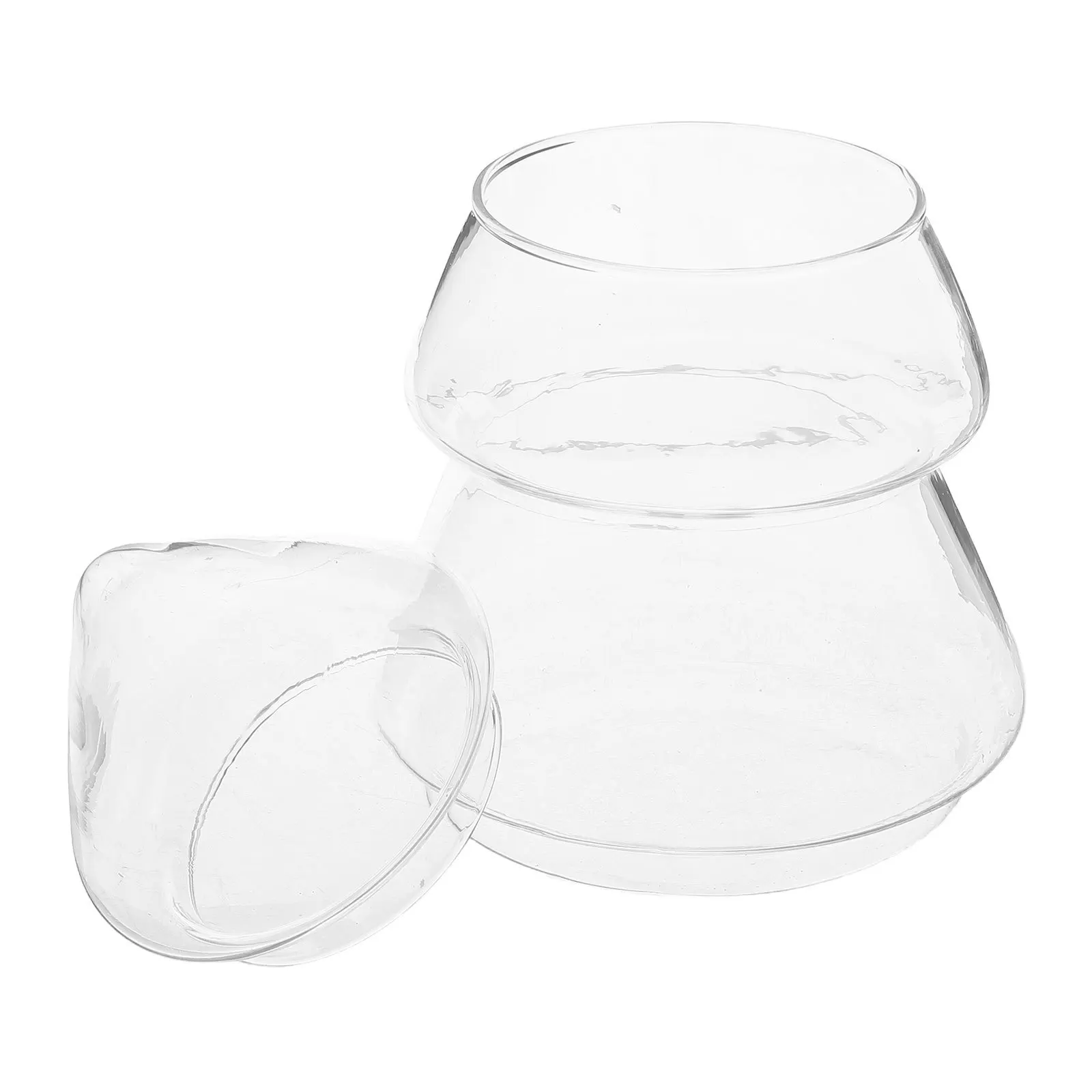 

Christmas Food Jar Cookie with Lid Covered Holiday Container Festival Candy Decoration