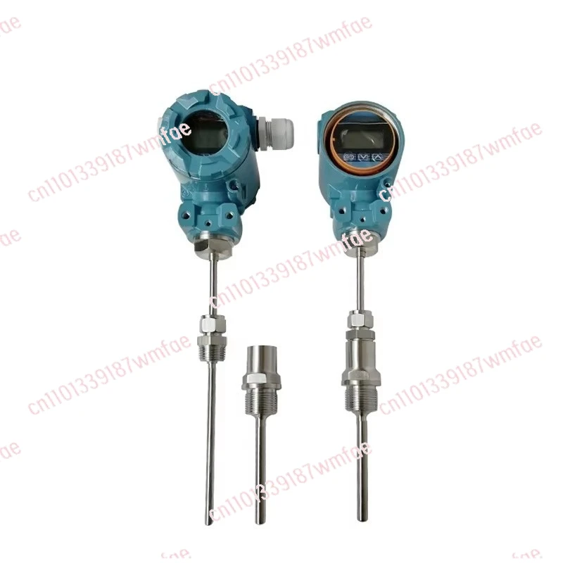 SS304/SS316 Sleeve Thermocouple Sleeve Temperature Transmitter Higher Temperature 0-1200C LCD Digital