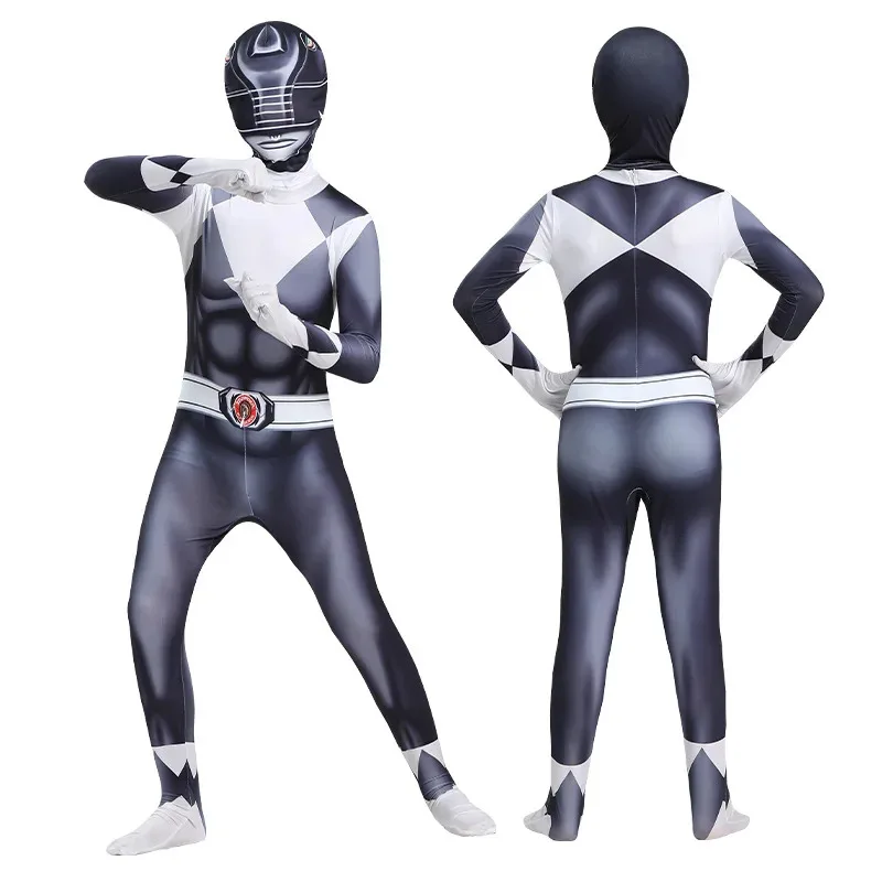 Halloween Adult Kids Power Morpher Superhero Samurai Sentai Shinkenger Rangers Cosplay Fantasia Costume adolescent Men Boy/girls