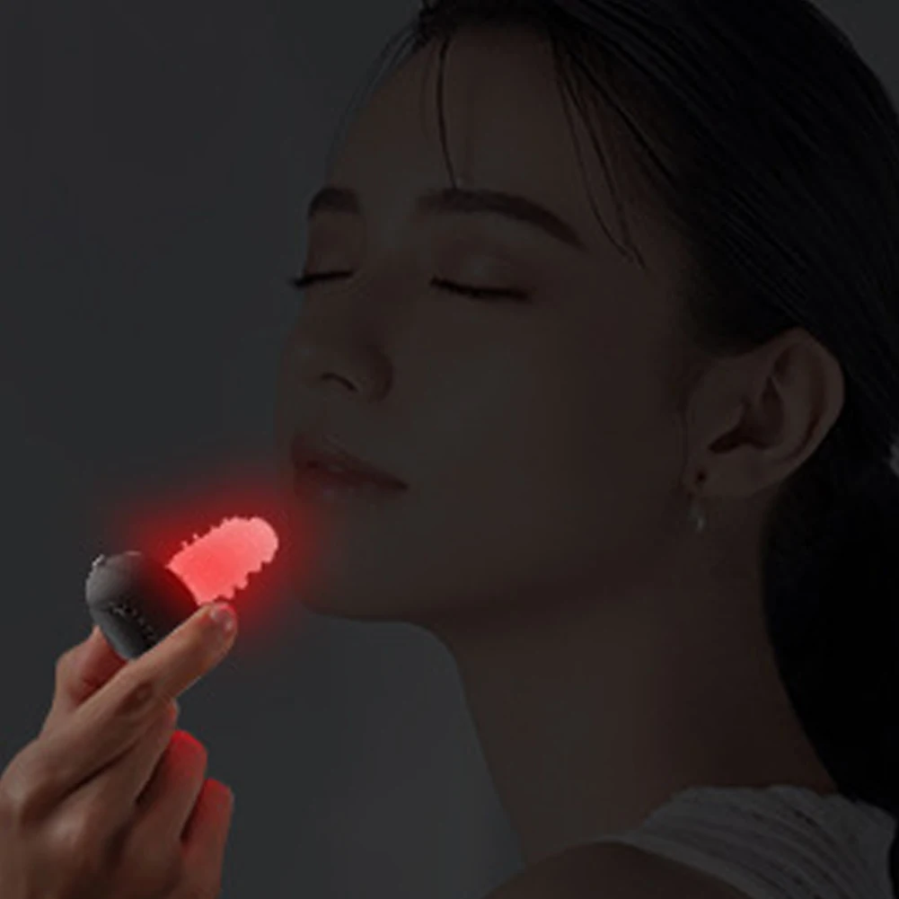 Cordless Red Light Nasal Therapy Device Rhinitis Relief Tool Low Frequency Pulse Nose Massage for Improving Nasal Ventilation