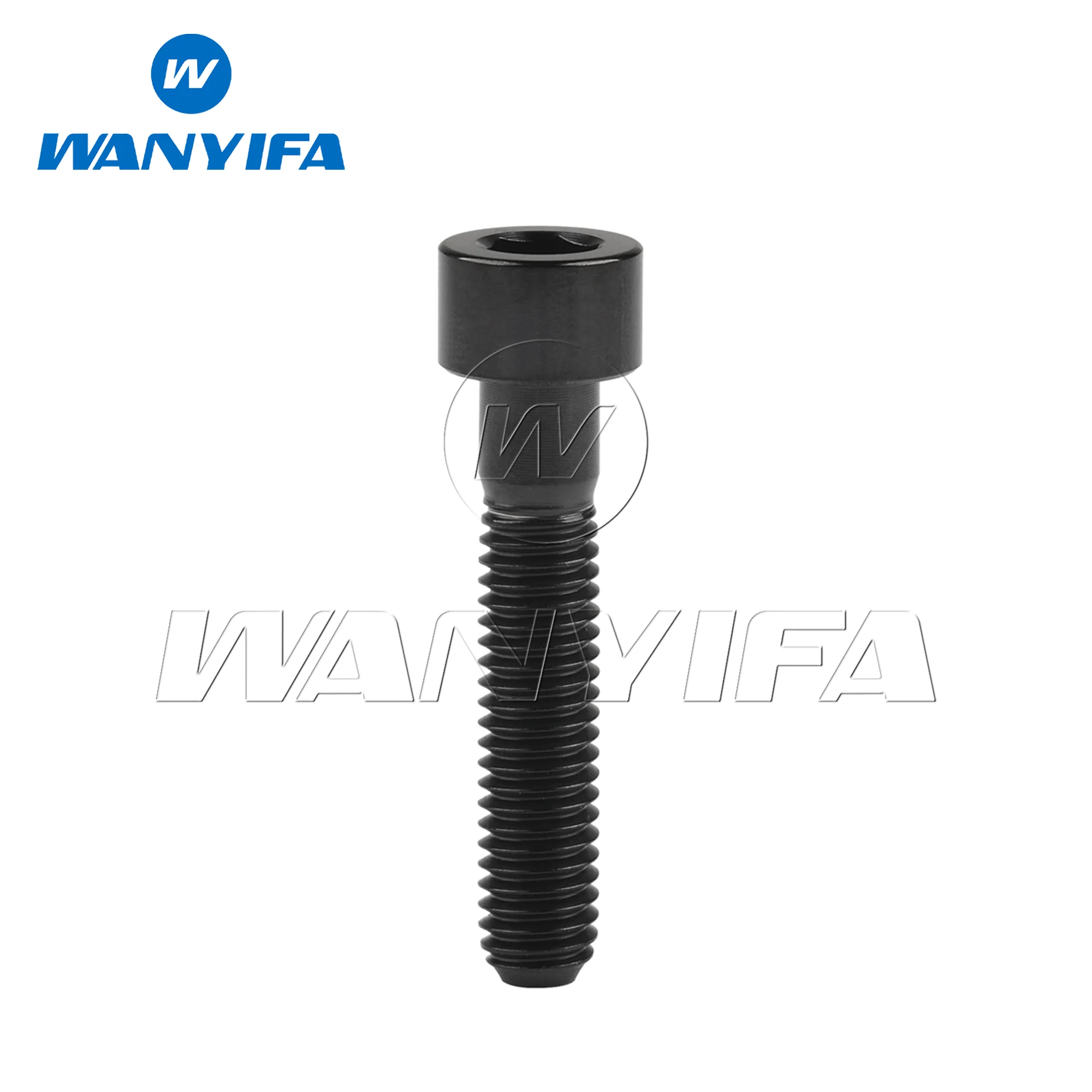 Wanyifa Titanium Bolts M6x 10 15 16 18 20 25 30 35 40 45 50 55 60 65mm Allen Hex Head Screw Fit Headset Cap Mountain Road Bike