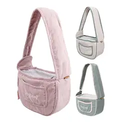 Puppy Sling Dog Outdoor Travel Carrying Carrier Breathable Single Comfort Tote Pouch Waterproof Crossbody Pet Shoulder Bag