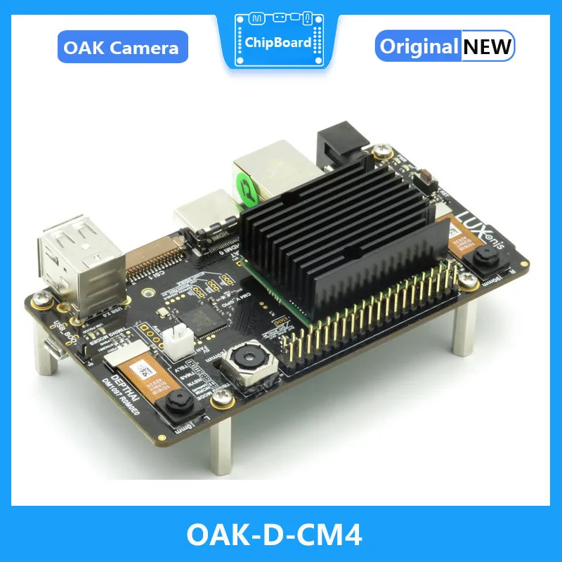 

OAK-D-CM4 Raspberry Pi искусственный интеллект OpenCV AI бинокулярная глубина AI камера