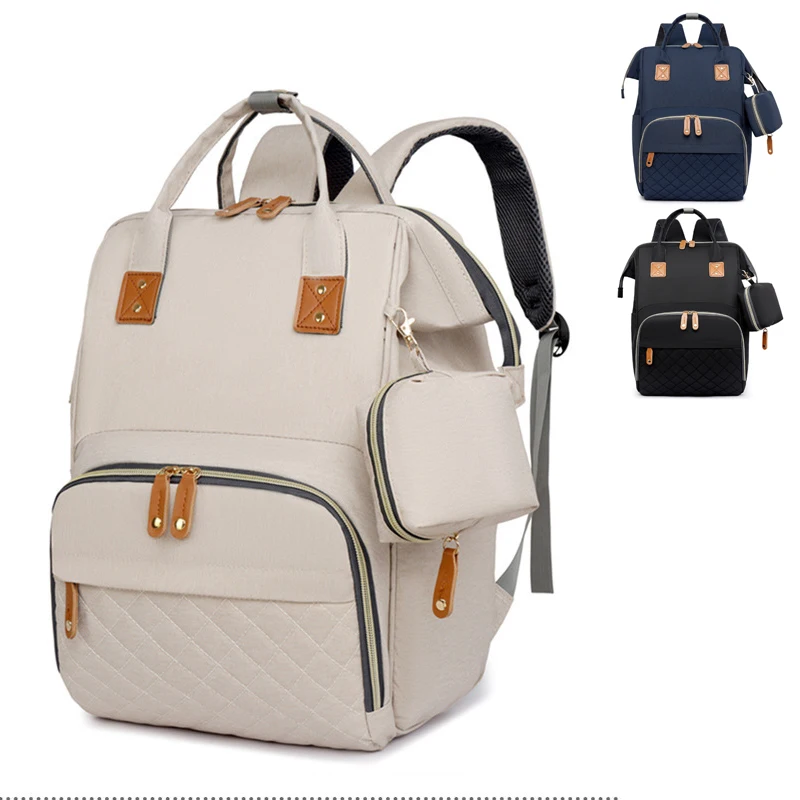 Diaper Bag Backpack Women's Bag Backpack Baby Diaper Bag Maternity Backpack Kit Large Capacity Partition Shoulder Bag
