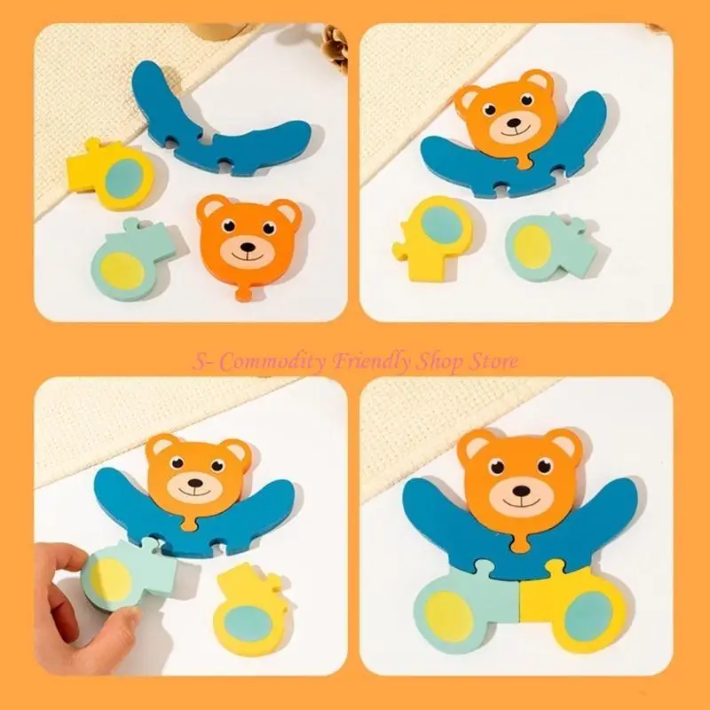 85AE Giocattolo da costruzione per bambini Giocattolo puzzle per bambini Giocattolo educativo per lo sviluppo del cervello