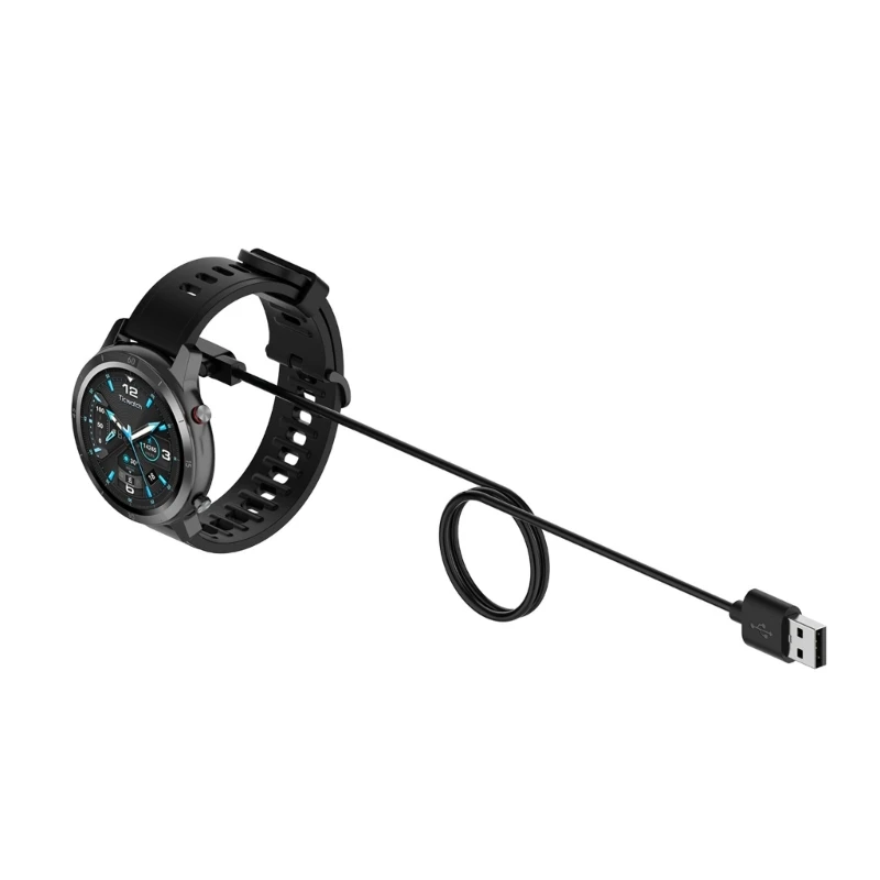 Đế Sạc Cho Haylou-Năng Lượng Mặt Trời LS05 Pin Đồng Hồ Dock Cáp Sạc USB Pin Dock Sạc