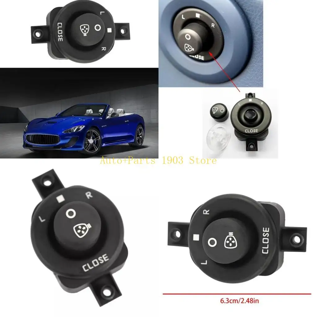 

E21C Advanced Vehicle Ergonomic Mirror Switches 120 Degree Wide Control Ergonomic Surfaces Finish for M139 M145 190934