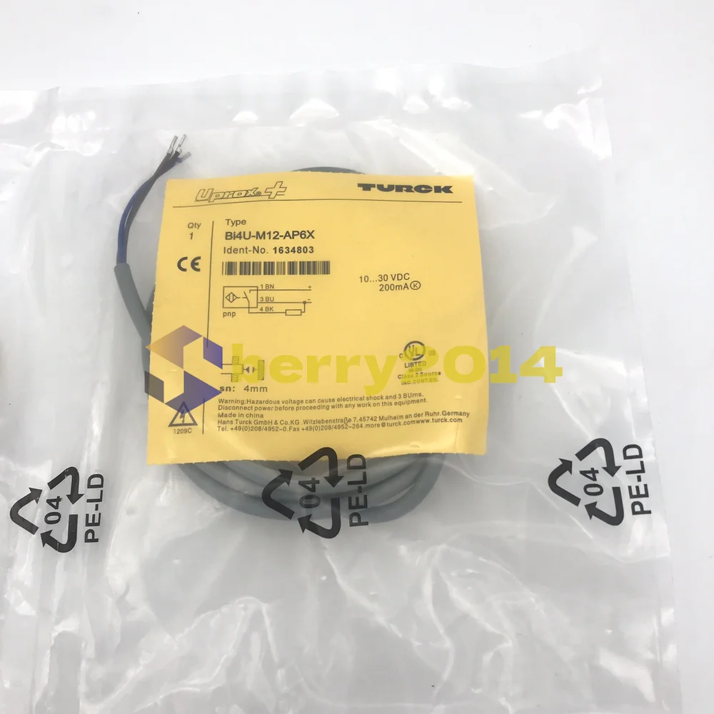 

1pcs Original Proximity switch Bi4U-M12-AP6X