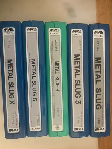 NEO GEO MVS 게임 잉크 카트리지, 금속 SLUG 시리즈