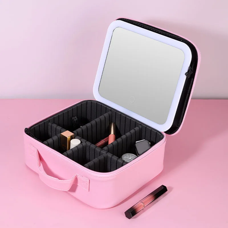 

Large Capacity Jewelry Storage Box Leather Necklace Bracelet Storage Box Women's Ring Organizer Container Portable Trinket Case