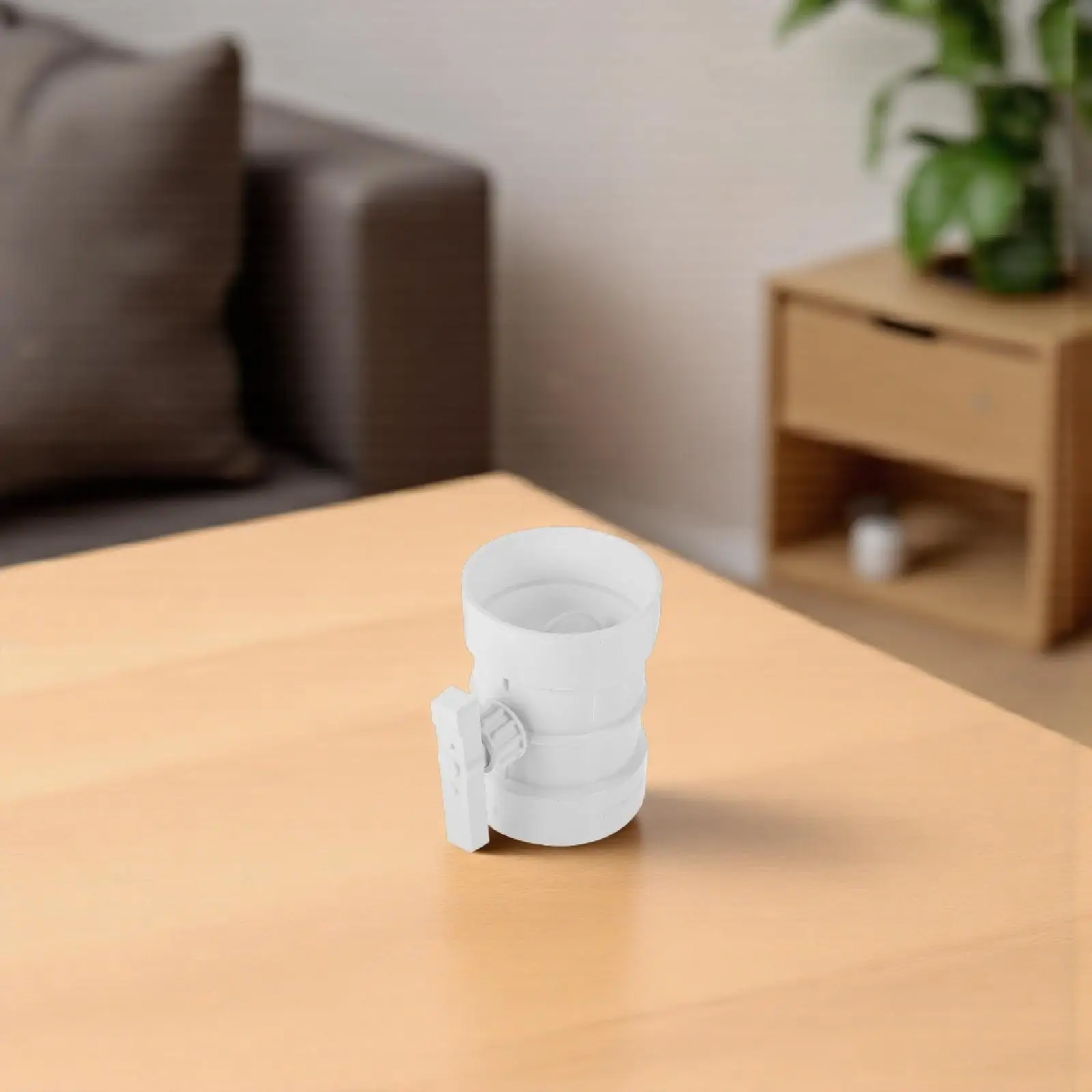 Control Valve Pp Plastic Manual Air Damper For Hvac Ventilation System Duct Adjustment